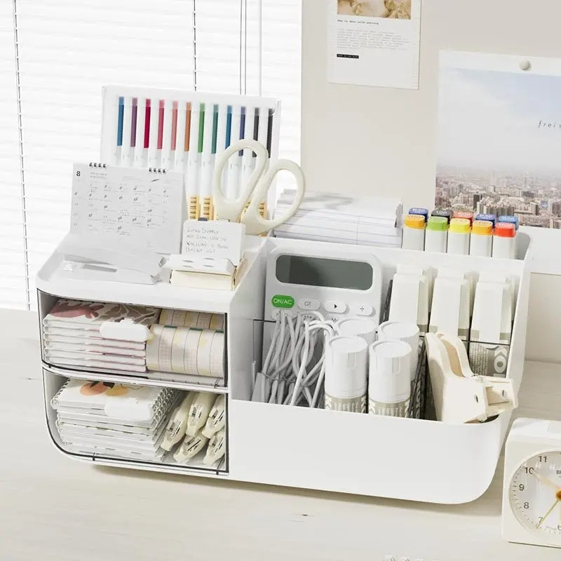 Office Furniture Filing Cabinets - 2 Şeffaf Çekmeceli Büyük Kapasiteli Çok