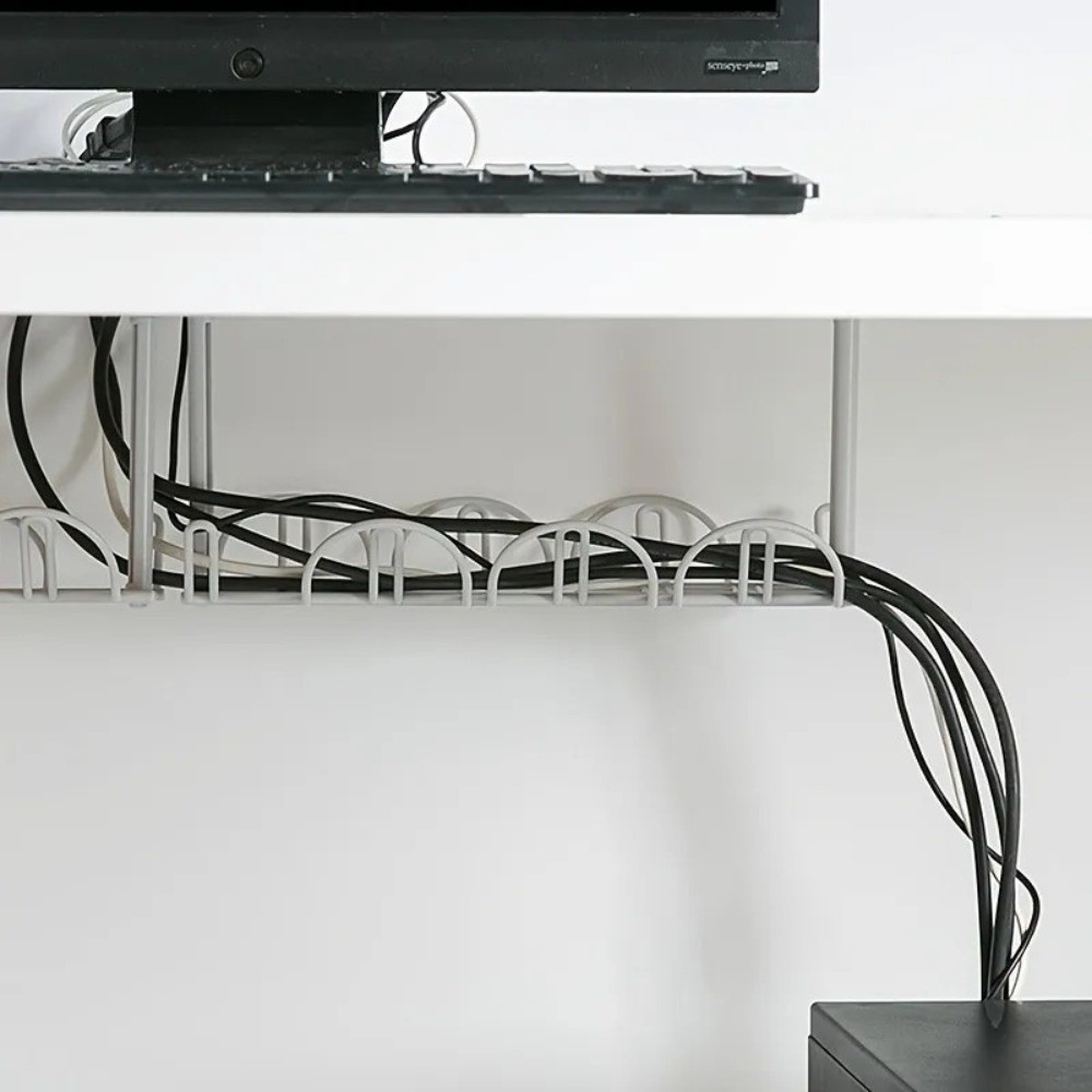 Cable Tray Under Desk - Masa Altı Kablo Düzenleme Tepsisi Organizatörü