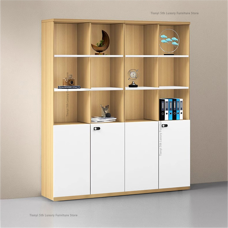 Office Furniture Filing Cabinets - Modern Masif Ahşap Ofis Dosya Dolabı