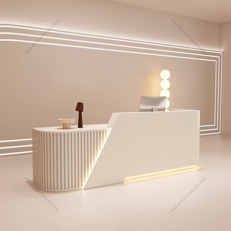 Office Furniture Store - İskandinav Güzellik Salonu Kasiyer Bankosu Modern