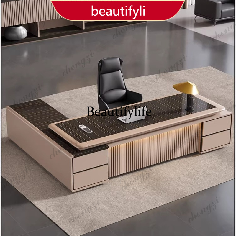 Office Furniture Filing Cabinets - A45 lüks Bilgisayar Ofis Masası Ayakta
