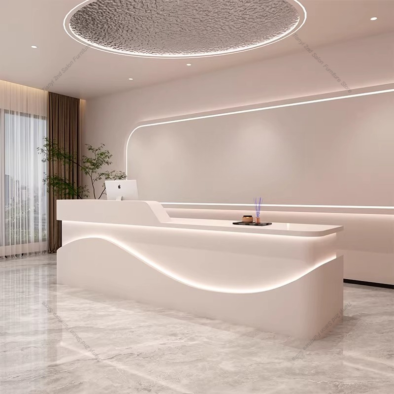Office Furniture Store - İskandinav Lüks Güzellik Salonu Kasa Bankosu