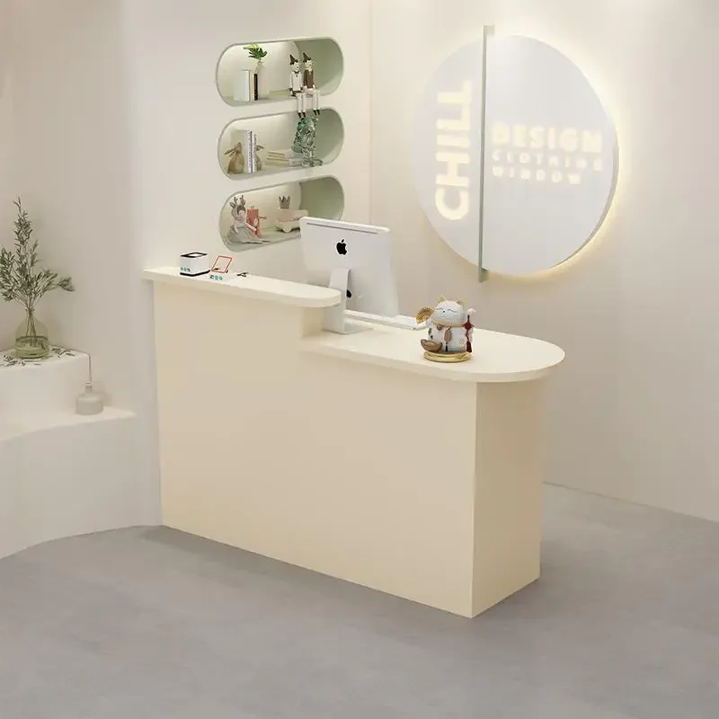Office Furniture Services - Kıyafet Mağazası Modern Resepsiyon Masaları İskandinav