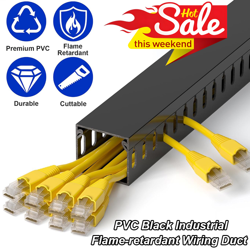 Cable Tray Under Desk - PVC Endüstriyel Alev geciktirici Kablolama Kanalı