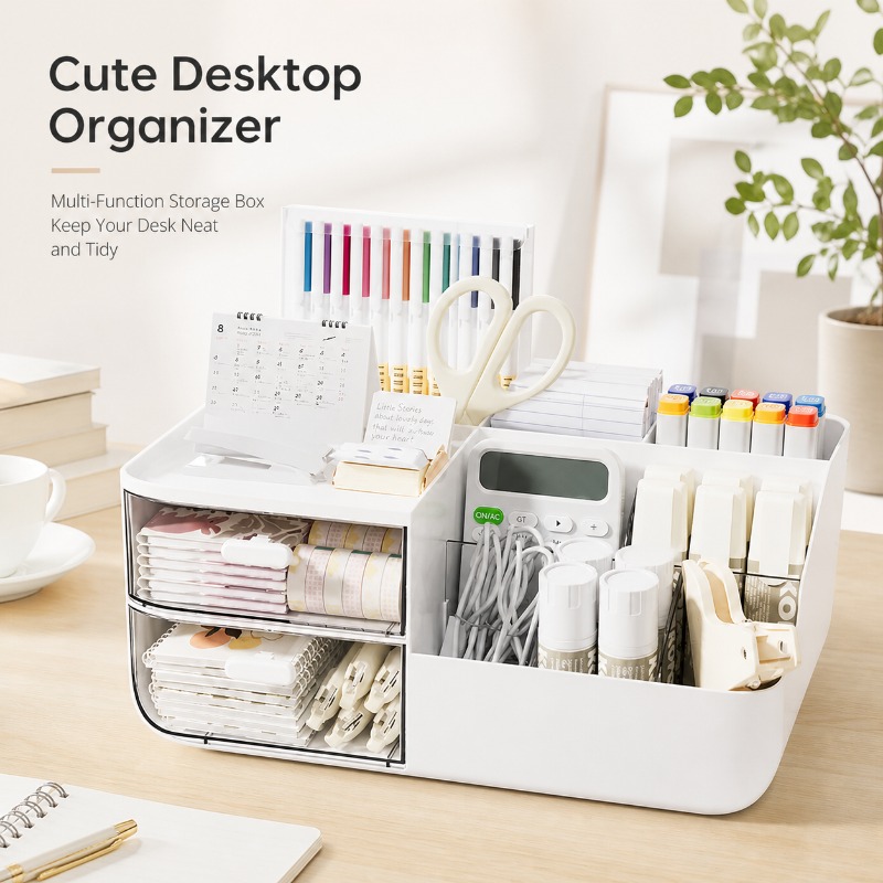 Office Furniture Filing Cabinets - Çekmeceli Masaüstü Düzenleyici Çok Bölmeli Kozmetik