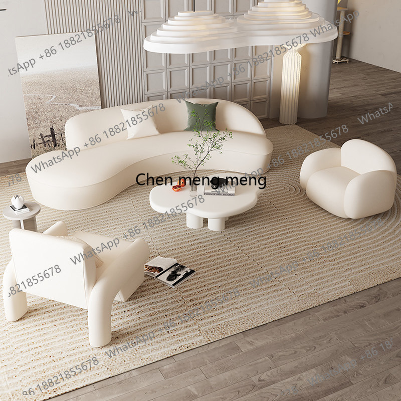 Office Furniture Store - İskandinav Yaratıcı Güzellik Salonu Kanepeleri İtalyan