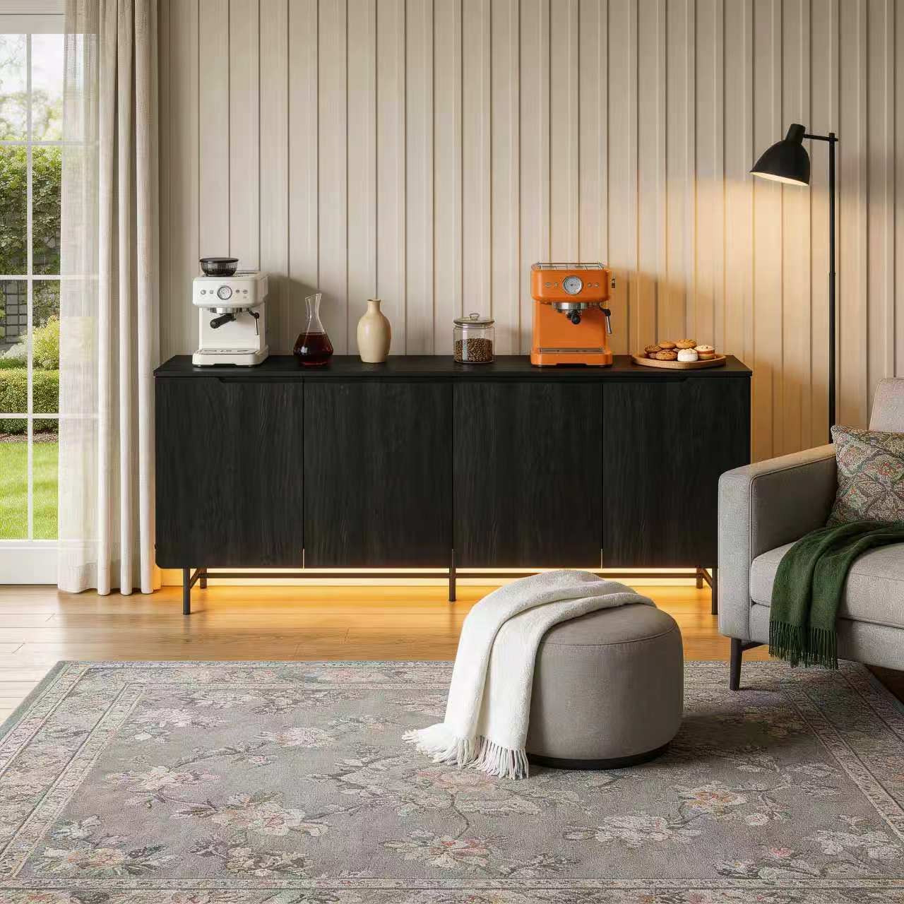 68 inç Büyük Oluklu Konsol Dol - Office Furniture Credenza incelemesi ve fiyatı