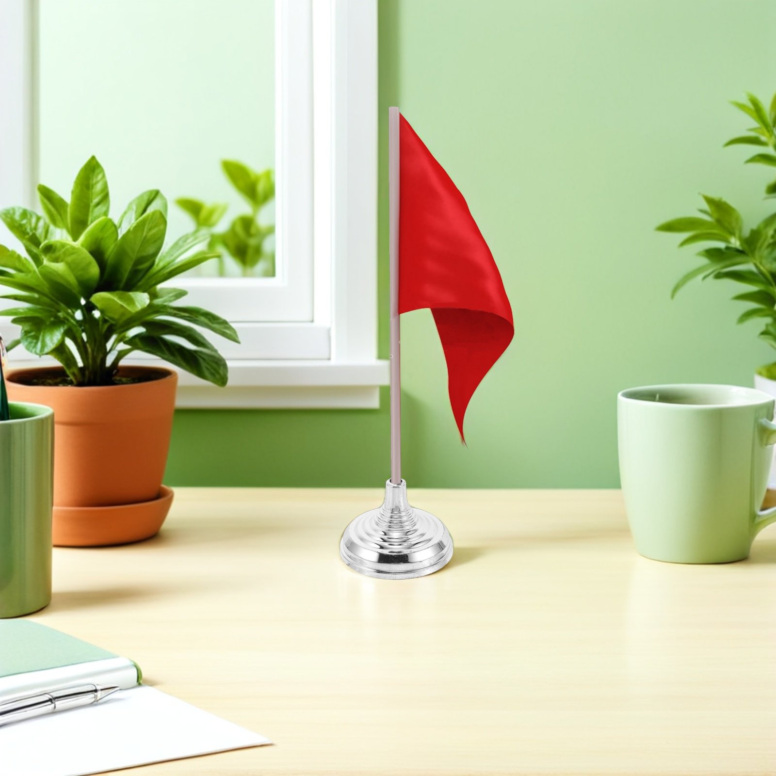 12 Adet Gümüş Mini Masa Bayrağ - Office Furniture Direct incelemesi ve fiyatı