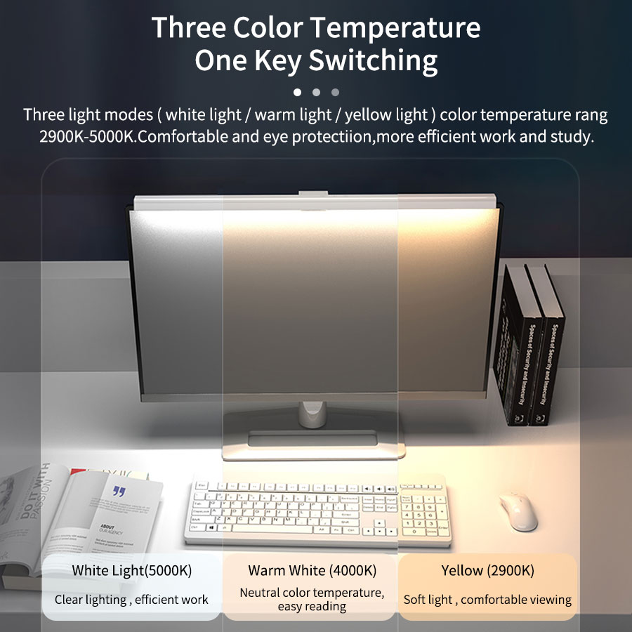 50cm LED Monitör Işık Çubuğu E - Office Furniture Direct incelemesi ve fiyatı