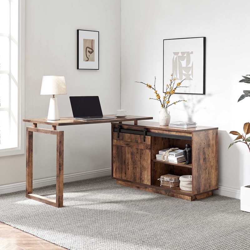 L Şekilli Çalışma Masası, Cred - Office Furniture Credenza incelemesi ve fiyatı