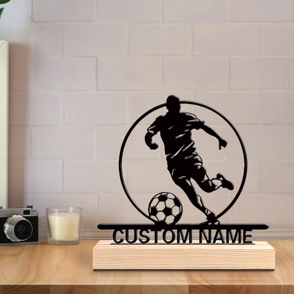 İsme Özel Metal Futbolcu Heyke - Office Furniture Direct incelemesi ve fiyatı