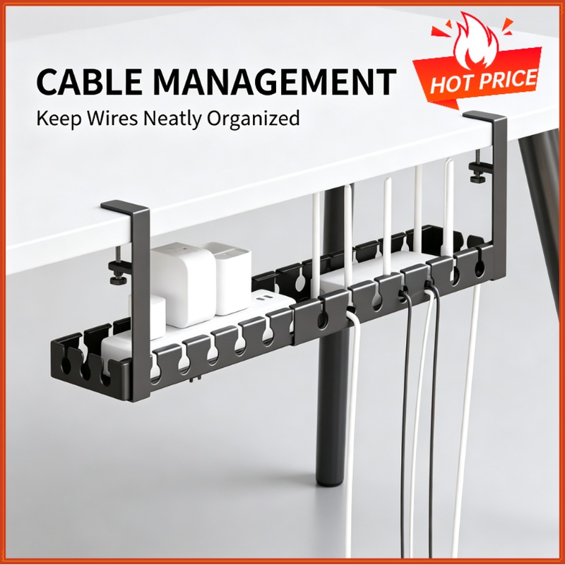 Teleskopik Masa Altı Depolama  - Cable Tray Under Desk incelemesi ve fiyatı