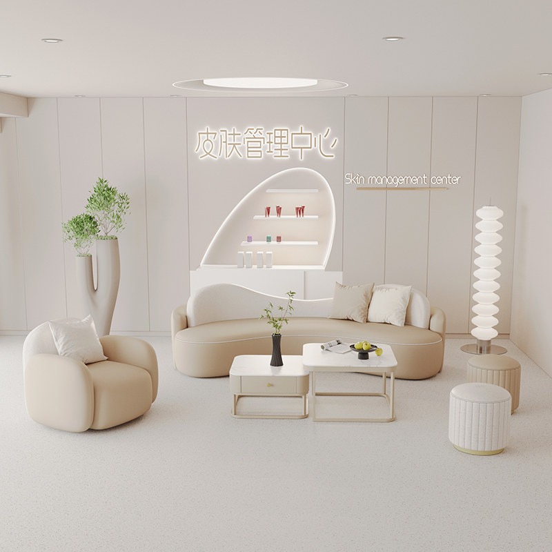 İskandinav Krem Tarzı Güzellik - Office Furniture Store incelemesi ve fiyatı